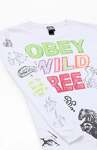 Obey Wild Free Long Sleeve Shirt