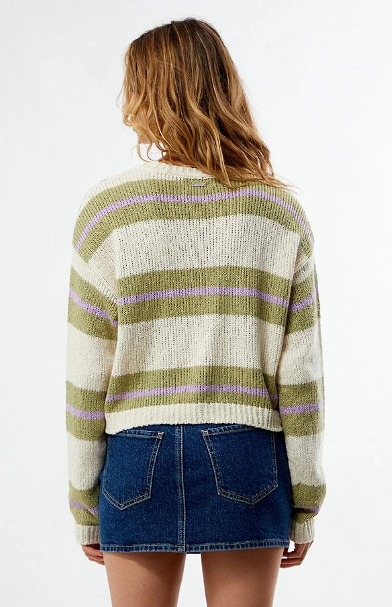 Billabong Make It Waves Striped Sweater