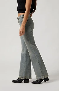 Pacsun Jade Low Rise Bootcut Jeans Light Indigo Tinted
