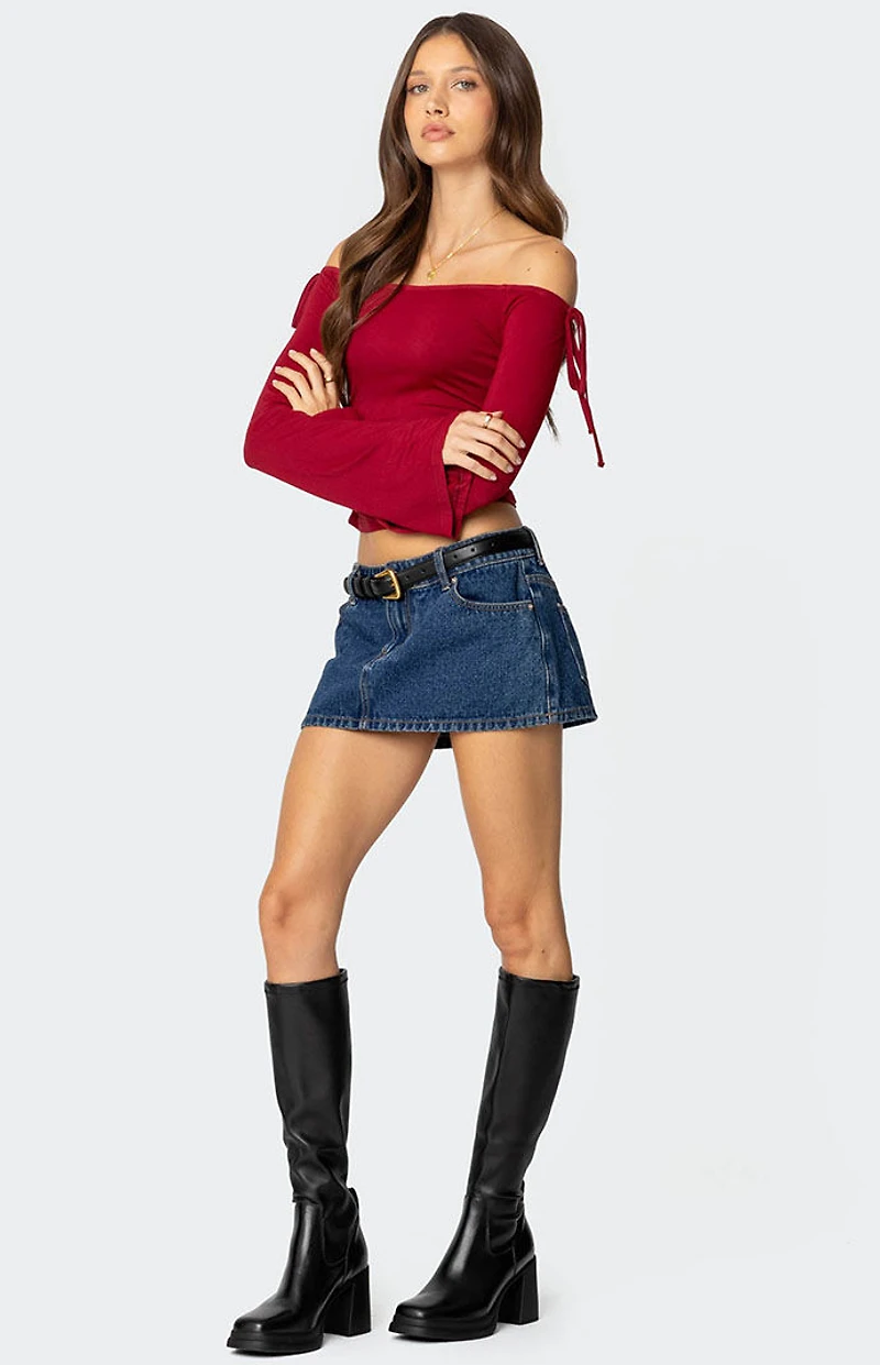 Edikted Keaghan Off Shoulder Top