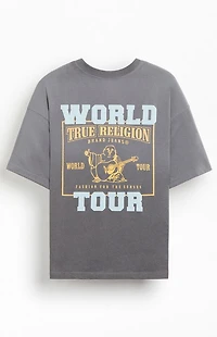 True Religion Vintage Metallic Puff Graphic T-Shirt