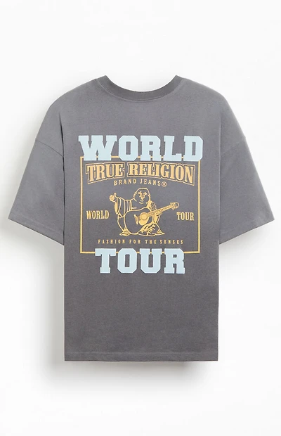 True Religion Vintage Metallic Puff Graphic T-Shirt