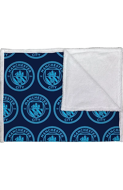 Manchester City FC Character World Official Throw Blanket