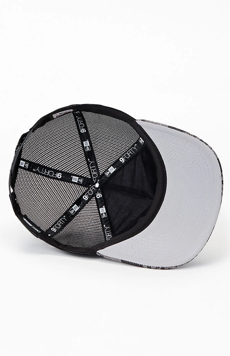 New Era x PS Reserve Chicago Cubs Patchwork Denim 9FORTY Snapback Hat