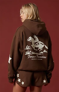 WISH ME LUCK Forever Paradise Oversized Hoodie