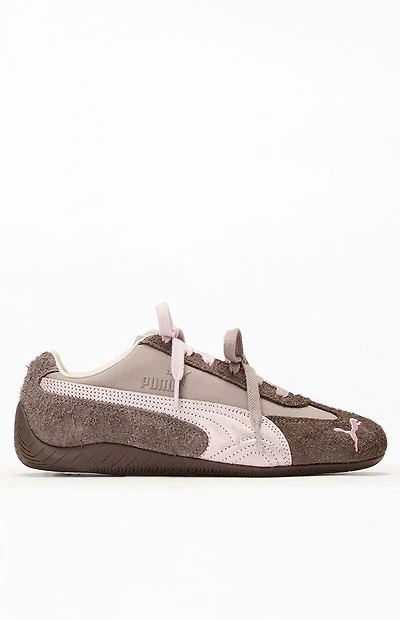 Pacsun Women's Brown Speedcat Brushed Luxe Sneakers