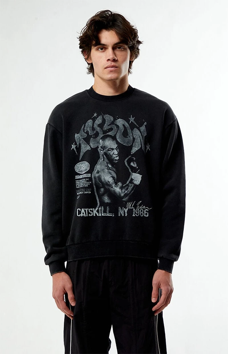 Mike Tyson Wavy Crew Neck Sweatshirt