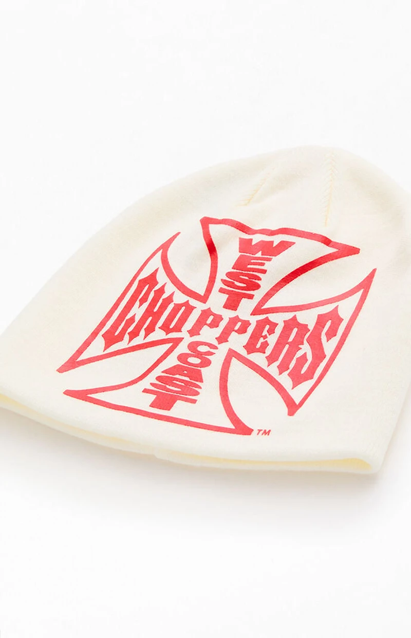 West Coast Choppers Logo Skullcap Beanie