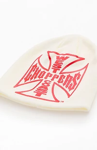 West Coast Choppers Logo Skullcap Beanie