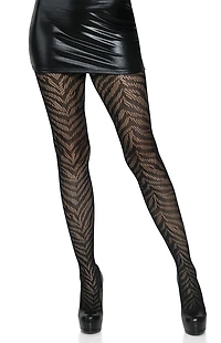 Leg Avenue Costume Zebra Fishnet Tights