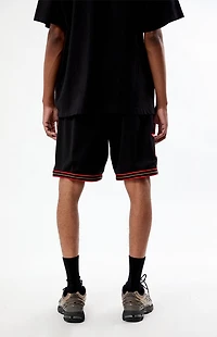 Mitchell & Ness NBA Philadelphia 76ers Black Mesh Shorts