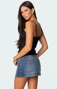 Edikted Angelina Sheer Lace Tank Top