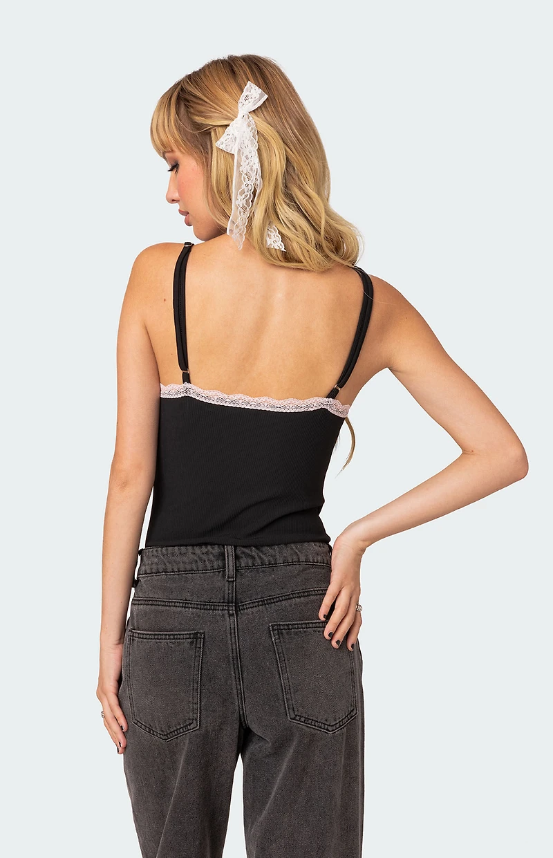 Edikted Gloria Ribbed Bodysuit