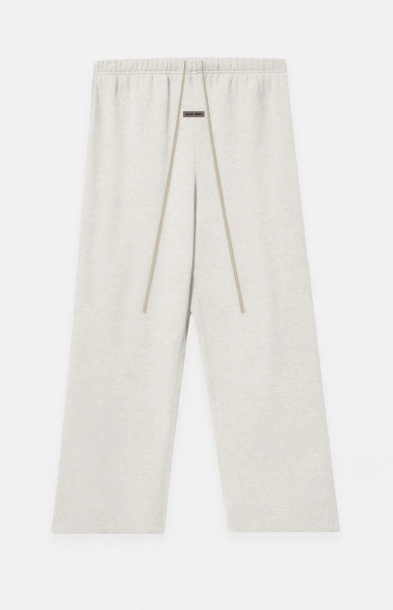 Fear of God ESSENTIALS Women's Heather Oatmeal Lounge Fleece Baggy Sweatpants
