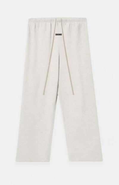 Fear of God ESSENTIALS Women's Heather Oatmeal Lounge Fleece Baggy Sweatpants