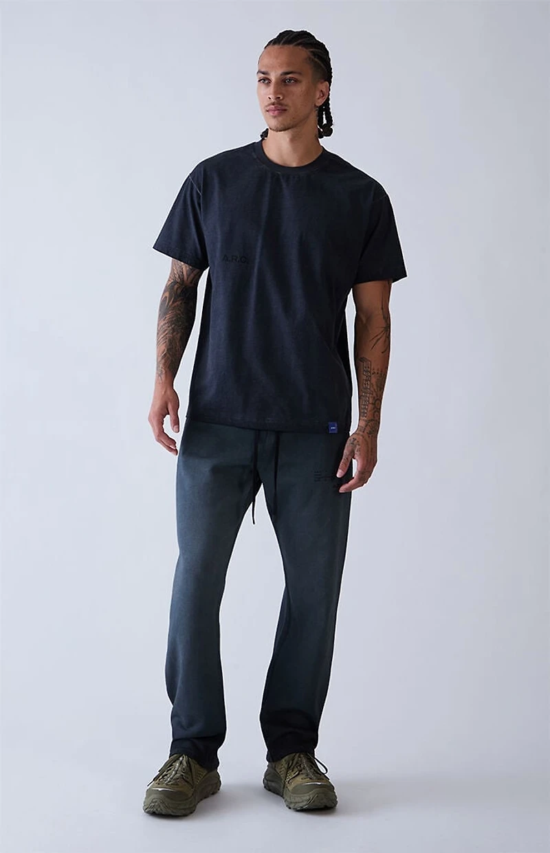 A.R.C. Black Vintage Wash Heavyweight T-Shirt
