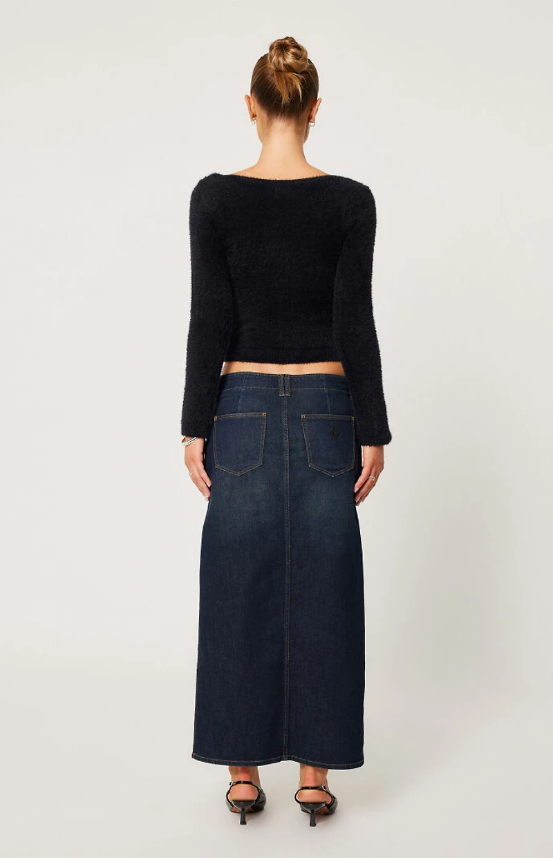 ABRAND Fluffy Knit Sweater