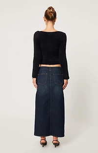 ABRAND Fluffy Knit Sweater