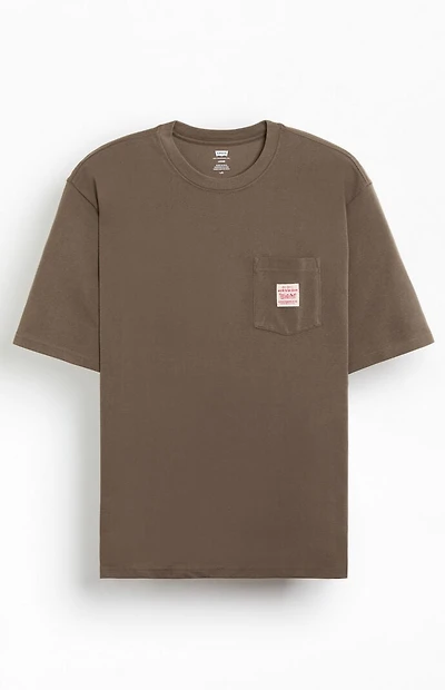 Levi's Brown Workwear Pocket T-Shirt