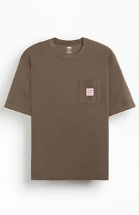 Levi's Brown Workwear Pocket T-Shirt
