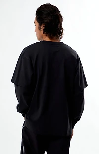 Pacsun Planet Double Layered Long Sleeve T-Shirt