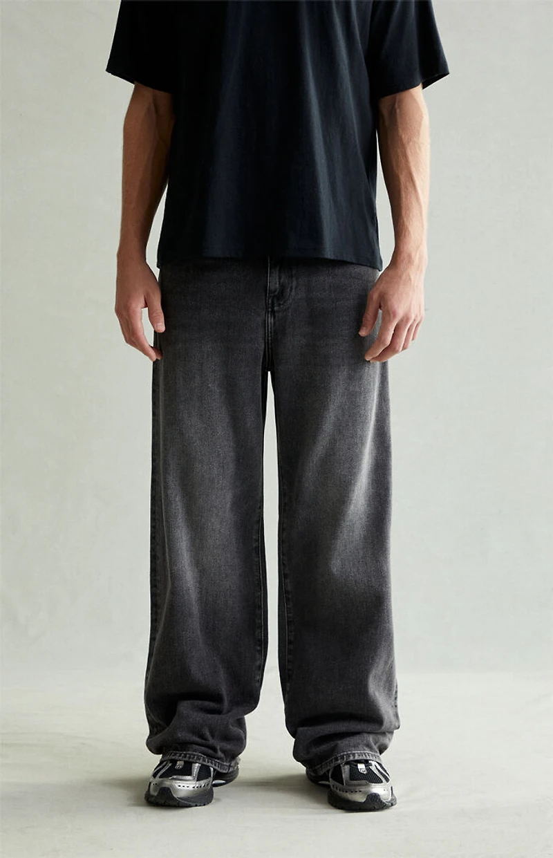 Pacsun Blake Extreme Baggy Jeans Chain Gray