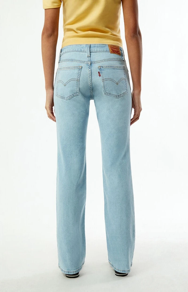 Levi's Light Blue All Alone Superlow Bootcut Jeans