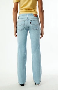 Levi's Light Blue All Alone Superlow Bootcut Jeans