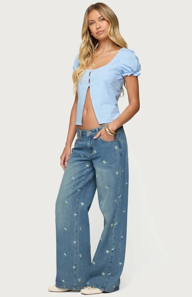 Edikted Dorothea Split Front Top