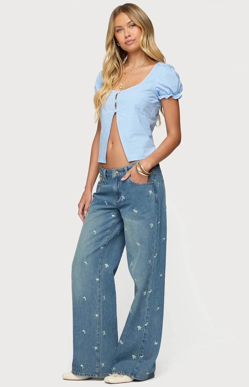 Edikted Dorothea Split Front Top