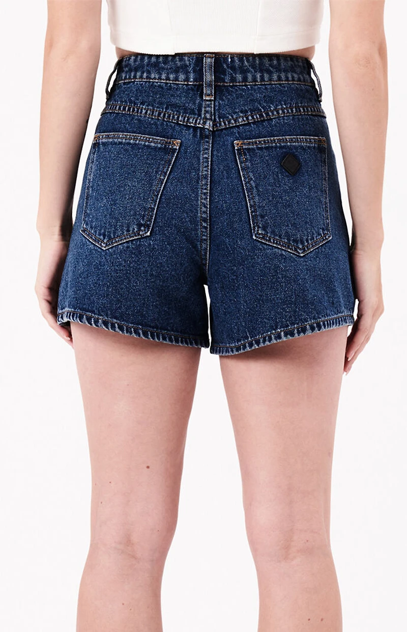 ABRAND Bella High Waisted Venice Denim Shorts