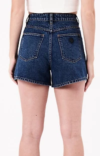 ABRAND Bella High Waisted Venice Denim Shorts