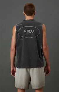 A.R.C. Vintage Wash Comfort Cut Off Muscle T-Shirt