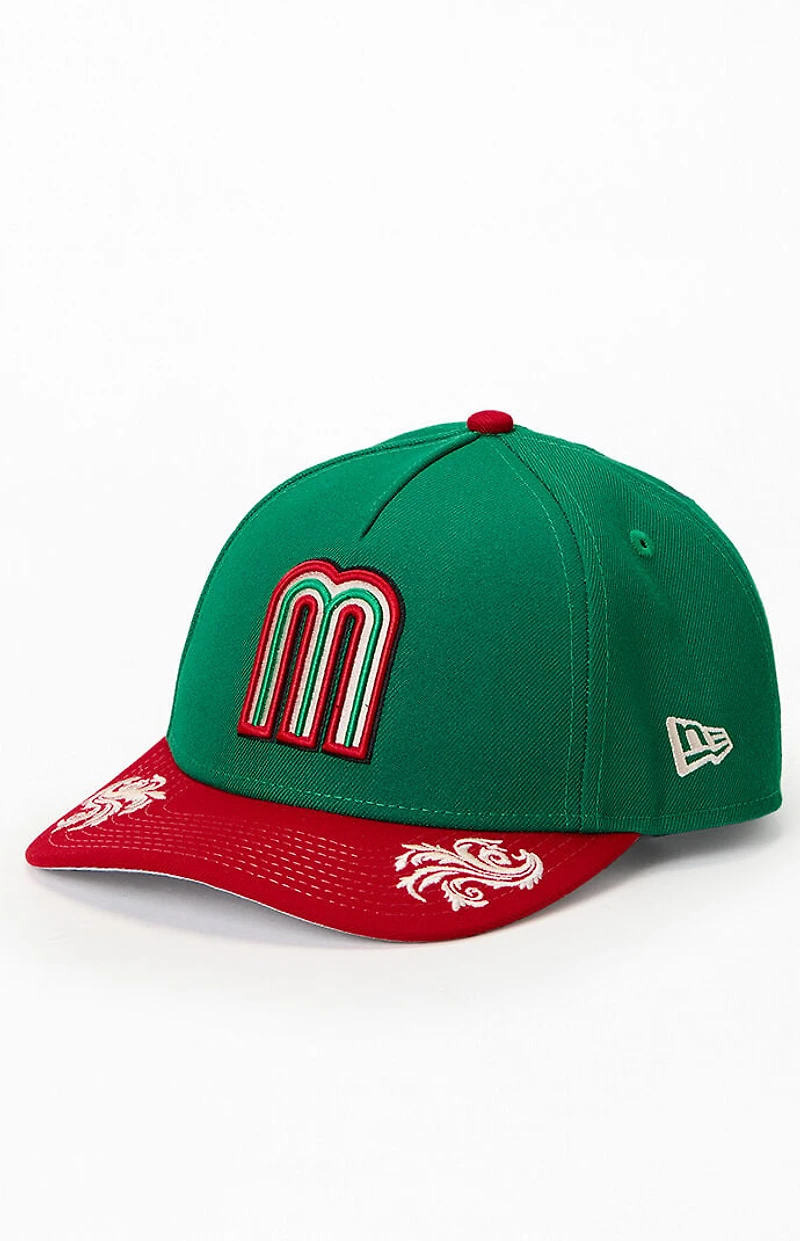 New Era Mexico 9FORTY A-Frame Wordmark Snapback Hat