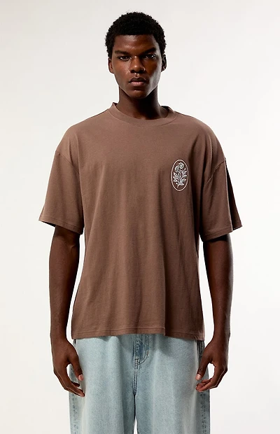 Pacsun Flowers Embroidery T-Shirt