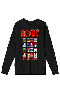 AC/DC Are You Ready World Long Sleeve T-Shirt