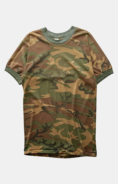 PS VINTAGE 80s Camo Top