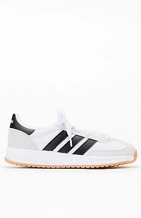 adidas Kids White & Black Run 70s 2.0 Shoes