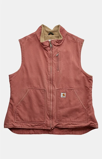 PS VINTAGE Pink 2000s Carhartt Vest Jacket