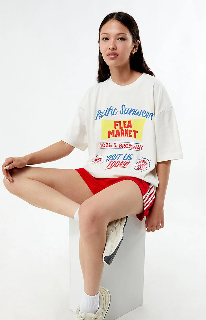 Pacsun Pacific Sunwear Flea Market Oversized T-Shirt