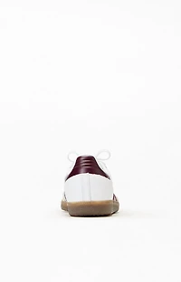 adidas Women's Maroon Samba OG Sneakers
