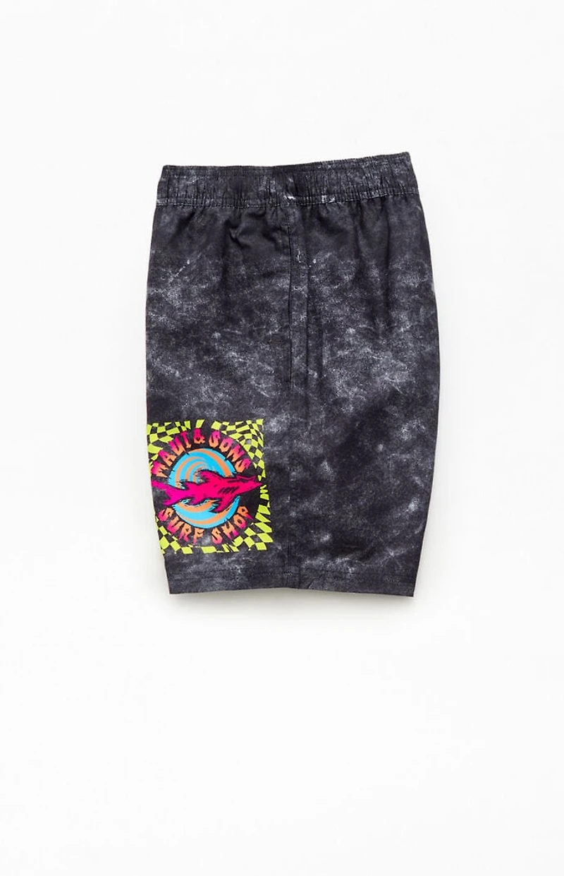 Maui & Sons Surf Shop 6.5" Swim Trunks