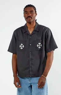 Pacsun Parks Oversized Camp Shirt
