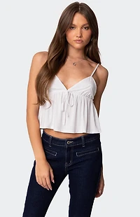 Edikted Sunrise Babydoll Tank Top