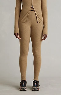 Fear of God ESSENTIALS Women's Dune Ribbed Knit Leggings
