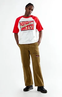 Budweiser By PacSun Tony Army Wide Leg Pants
