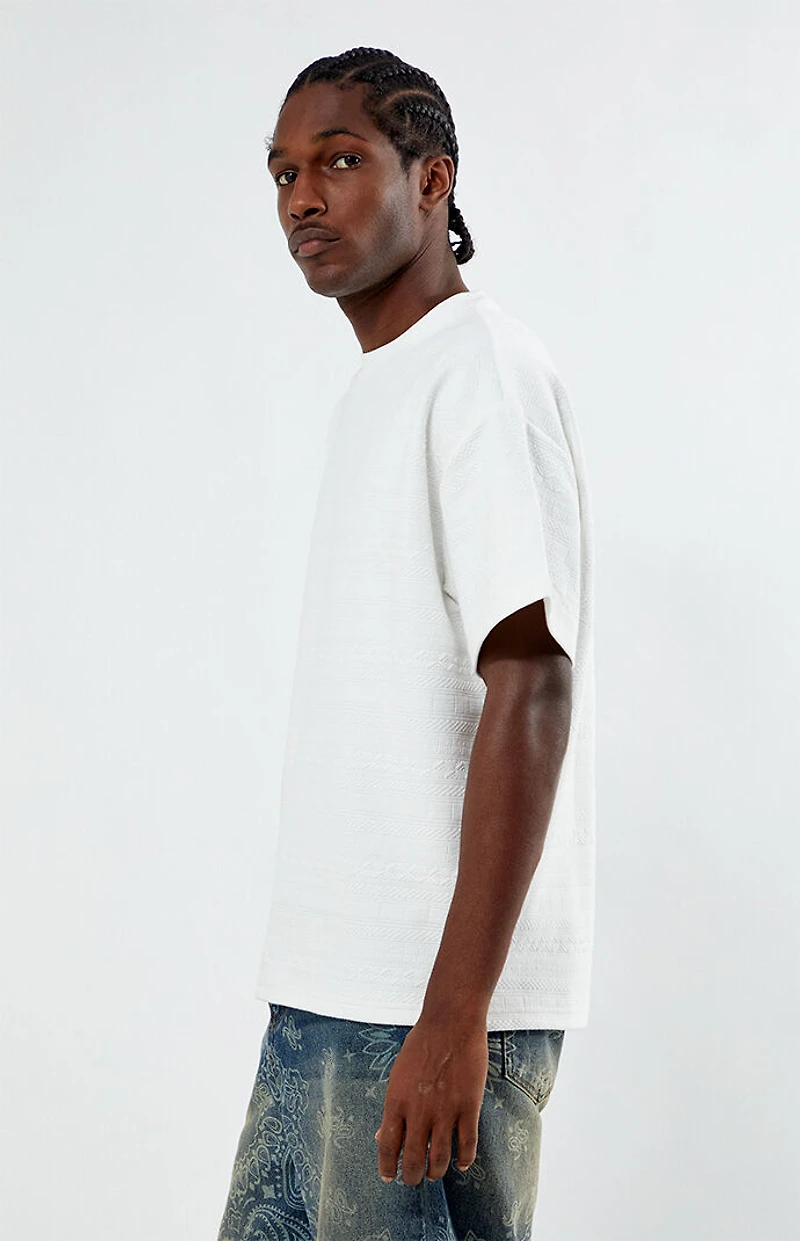 Pacsun Oversized Jacquard Knit T-Shirt