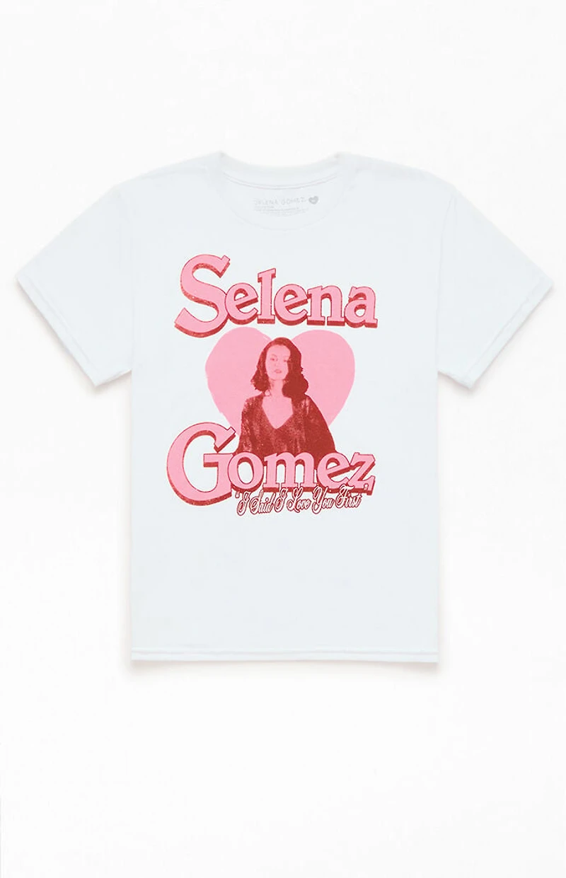 Kids Selena Gomez Heart T-Shirt
