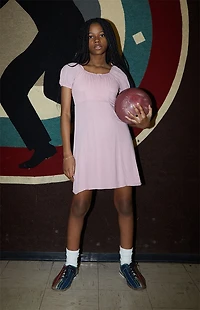 Pacsun Kids Mauve Mini Dress