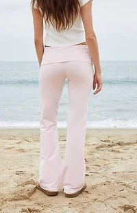 John Galt Pink Priscilla Flare Pants
